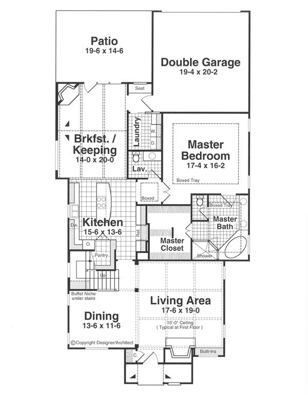 First Floor image of CANTERBURY House Plan